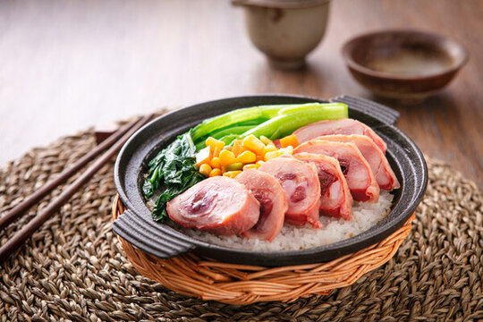 臘雞腿煲仔飯
