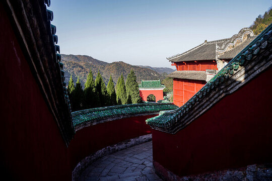 武當(dāng)山秋色系列太子坡
