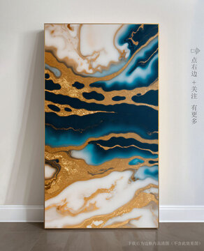 抽象大理石背景墻掛畫