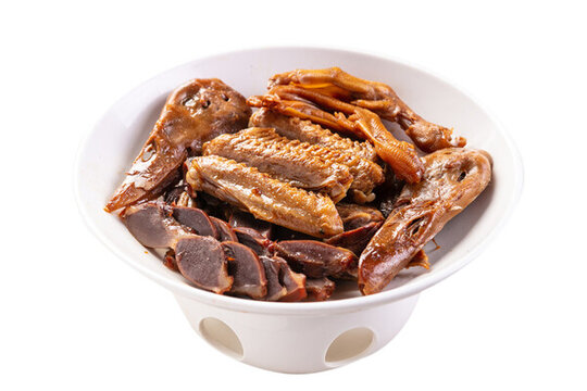 鹵水鴨四件