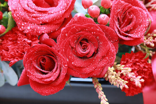 玫瑰花鮮花花束