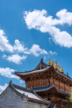 中國山西忻州五臺山廣化寺