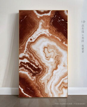過(guò)道裝飾畫(huà)大理石玄關(guān)背景墻