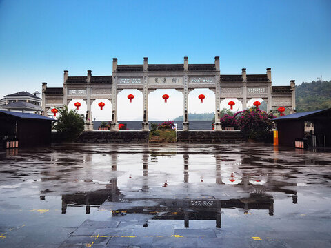 黃果樹瀑布景區(qū)正門