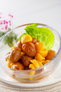 蜜棗拼板栗