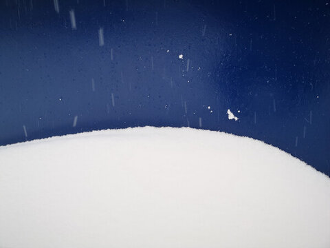 雪中城市