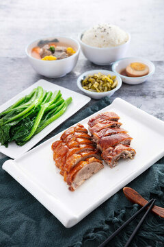 燒鵝飯