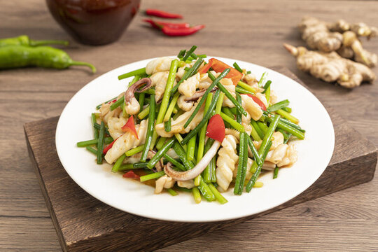 蒜苔魷魚(yú)