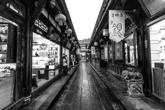 成都錦里古鎮(zhèn)老照片
