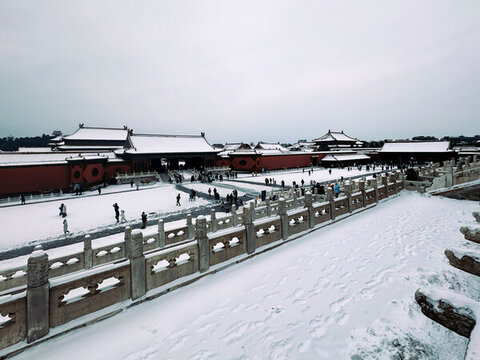 冬天北京故宮