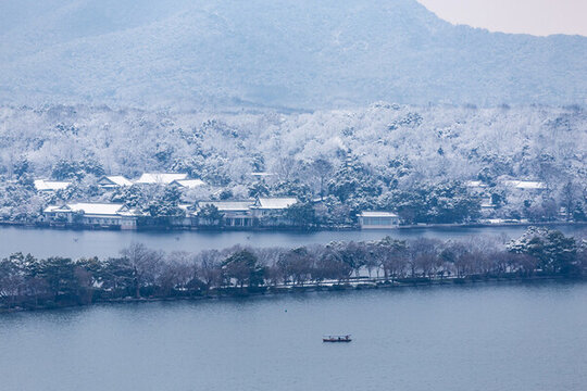 杭州蘇堤雪韻
