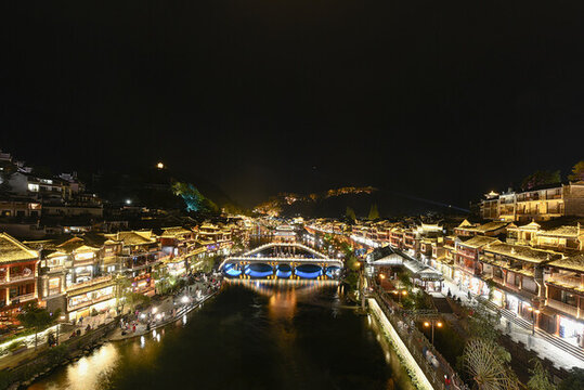 鳳凰古城夜景