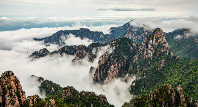 黃山云海