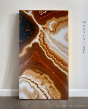 過(guò)道裝飾畫(huà)大理石玄關(guān)背景墻