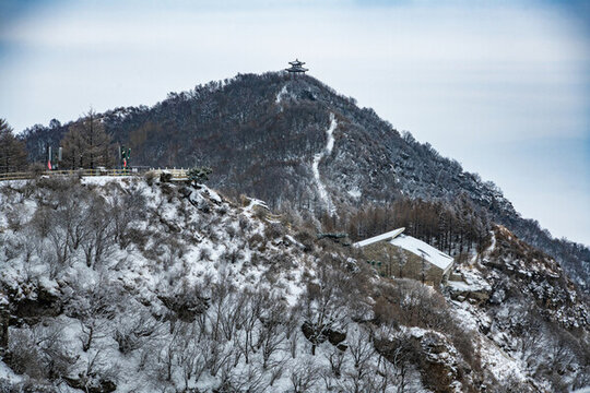 白石山雪景
