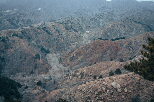 冬季山頂