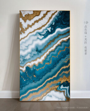 奢華大理石紋玄關(guān)背景墻