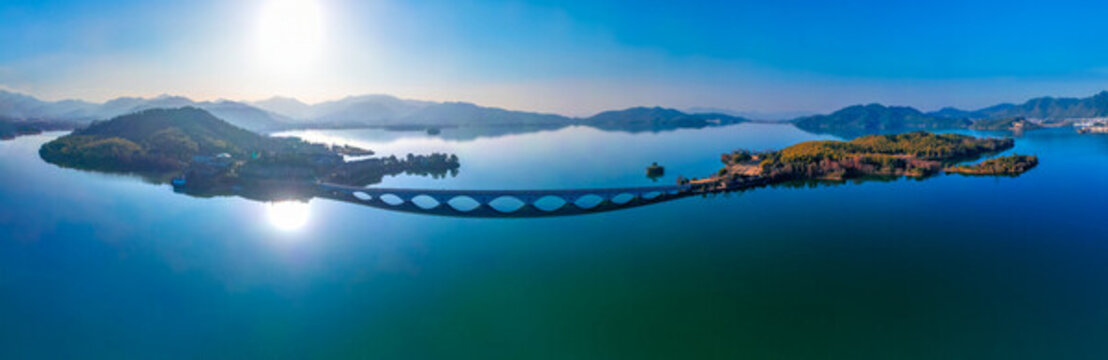 寧波余姚四明湖的浣水橋