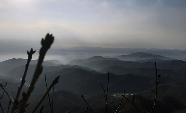 黛色遠山