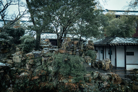 拙政園假山