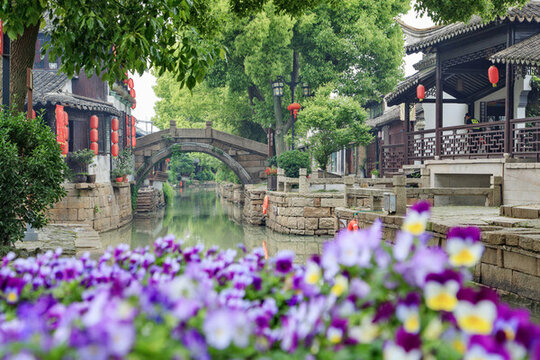 蘇州甪直古鎮(zhèn)