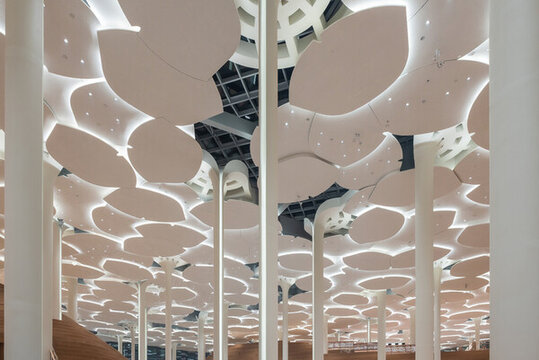 北京城市图书馆城市中的森林书苑