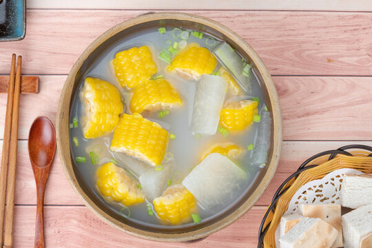 冬瓜玉米湯