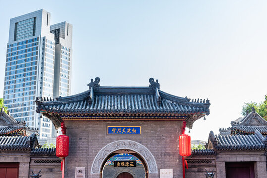 中國天津勅建天后宮古建筑