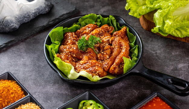 烤雞肉