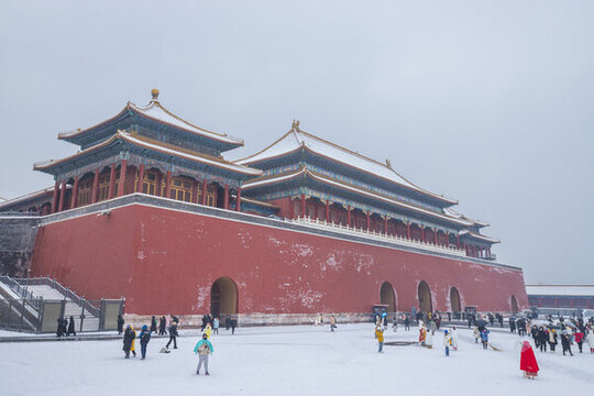 午門(mén)雪景