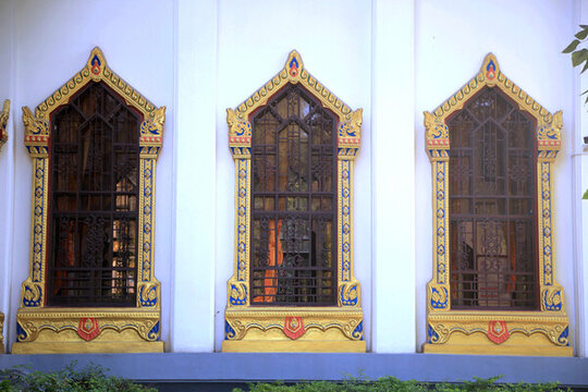 開元寺泰佛殿窗戶泰式建筑