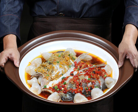 蒸魚頭
