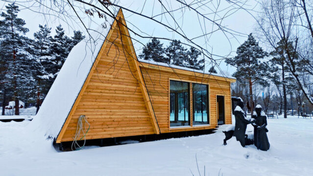 風(fēng)雪小木屋