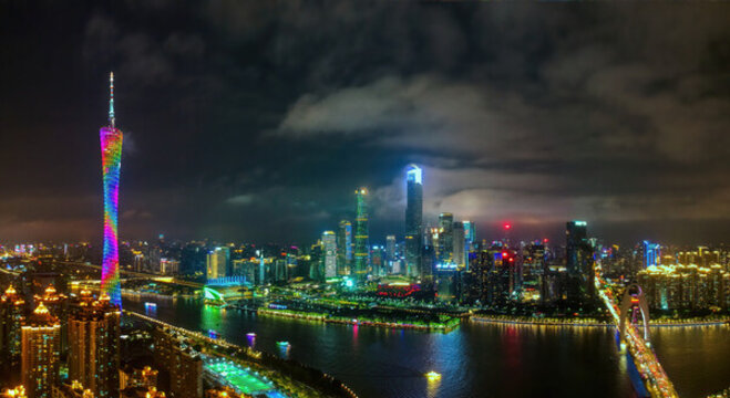 廣州珠江新城夜景