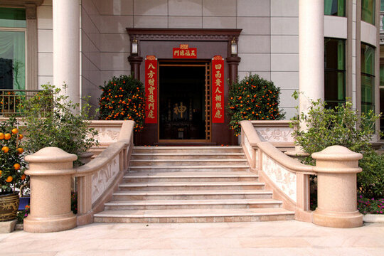 豪宅別墅建筑外景攝影