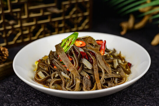 水豆豉熗毛肚