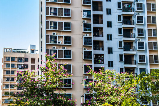 住宅小區(qū)現(xiàn)代建筑
