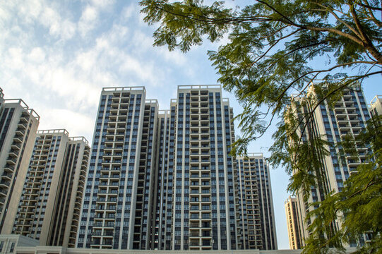 生活小區(qū)住宅樓高層建筑