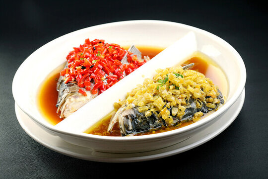雙色蒸魚頭