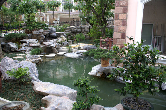 園林景觀石材工程花園公園綠化