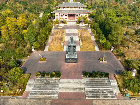 閬中春節(jié)文化公園航拍