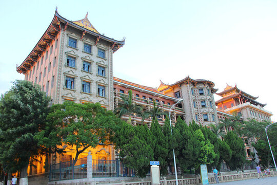廈門集美嘉庚學(xué)村校園建筑風(fēng)景