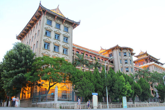 廈門集美嘉庚學(xué)村校園建筑風(fēng)景