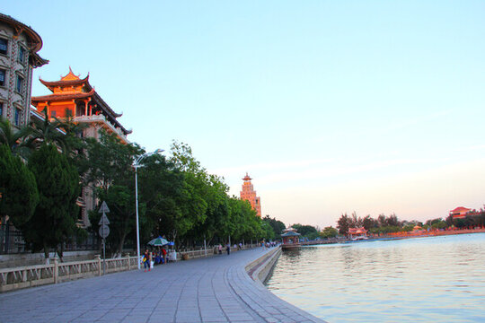 廈門集美嘉庚學(xué)村校園建筑風(fēng)景