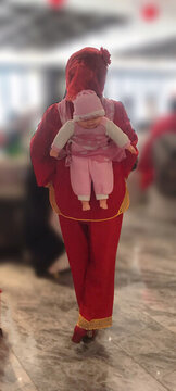 小丑背影