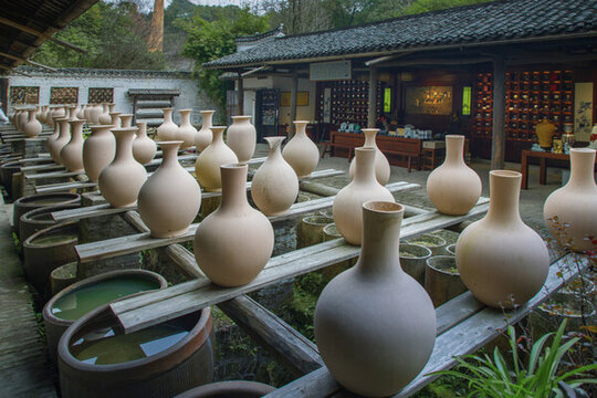 景德鎮(zhèn)古窯清代雕琢器作坊