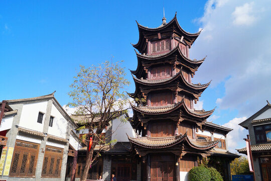 昆明民族風(fēng)格建筑