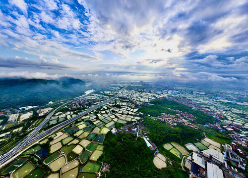 西樵山田園云海