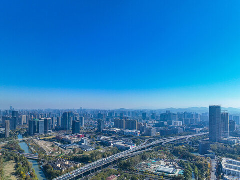 杭州錢塘江城市風光