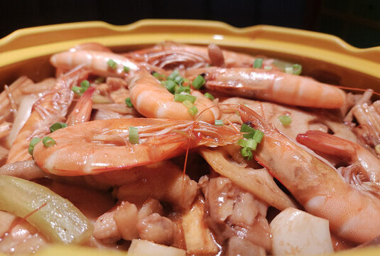 大蝦煲